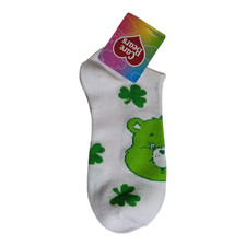 New - Care Bears - St Patrick's Day - Socks -Size 4-10