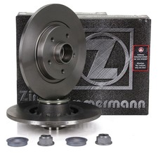 ZIMMERMANN Bremsscheiben Radlager Satz f&uuml;r MERCEDES CITAN 415 15/16 Zoll hinten