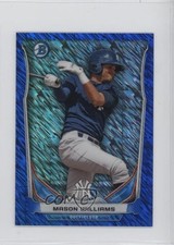 2014 Bowman Scout Top 5 Prospects Mini Chrome Refractors Blue Mason Williams 7c7
