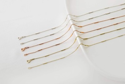 Intermittent Pipe Chain by SilverGoldandRose - Innovative Design for Ultimate Du