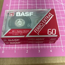 BASF Ferro Extra I 60 Blank Audio Cassettes L...