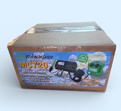 Milwaukee MC720 w/ MC122 pH Controller & MP810 Dosing pump