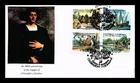 Italy Christopher Columbus Voyages Setenant Block First Day Cover