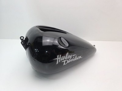 04-17 Harley Davidson Dyna Wide Glide FXD Black Gas Fuel Tank OEM