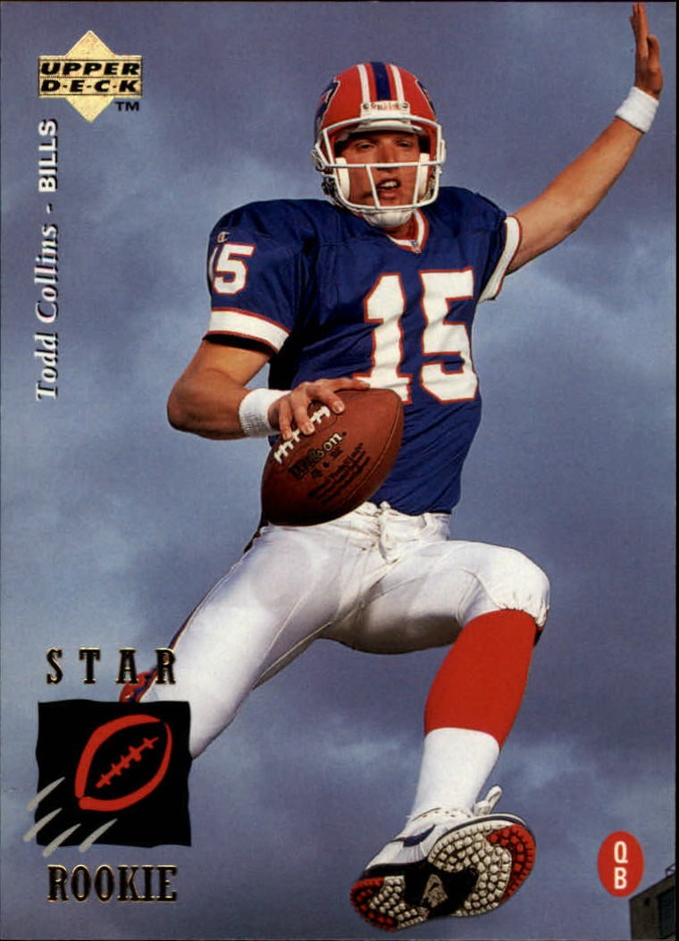 1995 Upper Deck #24 Todd Collins RC - FB
