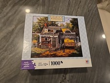 Charles Wysocki Pigeon Pals 1000 P New Sealed Puzzle Hasbro MB