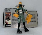 GI Joe Wet Suit 100% Complete File Card 1986 Hasbro ARAH Vintage