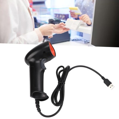 1D Handheld Barcode Scanner Image Bar Code Reader USB Wired Scan Gun For Sto Hot