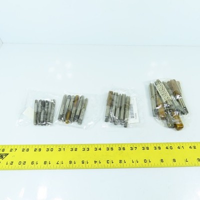 Large Lot Misc. Sizes Straight Hand Taps 5/16-24, 3/8-24, 1/2-20, 5/8-18 Lot/25