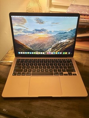 Apple MacBook Air 2020-13 Inch M1 Chip Retina Display 256GB, Rose gold, 8GB RAM