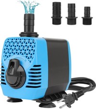 800GPH Pompe per Acquario (3000L/H, 40W) Pompa per Fontana Pompa per Laghetto Sommergibile W