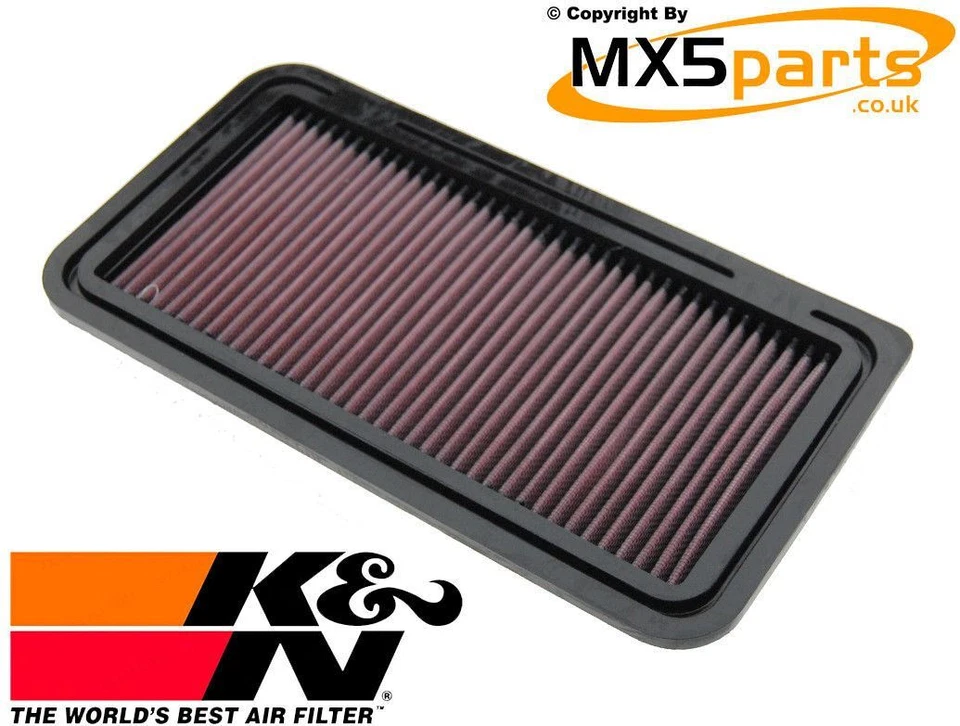 K&N 33-2335 High Flow Performance Air Filter Panel Mazda MX5 Mk3 1.8 2.0 2005>15