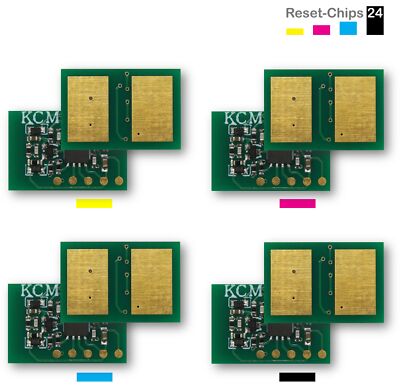 4x Trommel Chip Y/M/C/K passt für OKI C911 C931 45103713 ..16