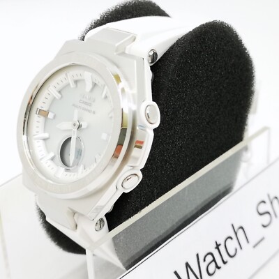 CASIO BABY-G MSG-W200-7AJF White Solar Atomic Radio Women's Watch