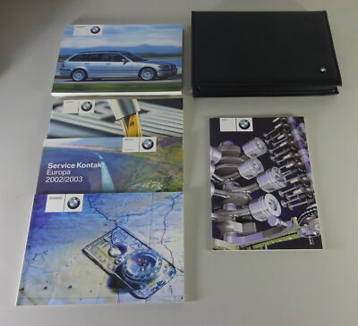 2002 BMW 3 Series E46 Touring 316i 318i 320i 325i Board Folder + Owners Manual