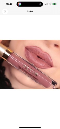 NEU UND VERPACKT Stila Stay All Days Shimmer flüssiger Lippenstift in Miele Shimmer UVP 21 £ - Bild 4 von 4