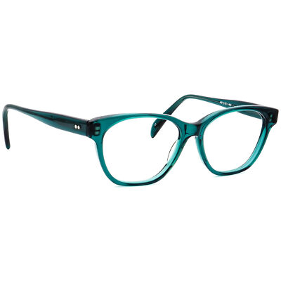 Women's Eyeglasses Lisa TL Teal Butterfly Frame Japan 49