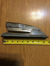 SWINGLINE Vintage Full Strip Metal Stapler Grey Made In USA Works Great
