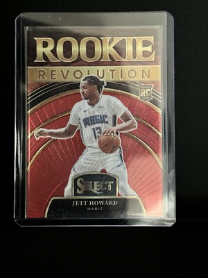 2023-24 Panini Select Jett Howard RC Rookie Revolution RED PRIZM #18 MAGIC 