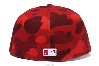 A BATHING APE x NEW ERA Los Angeles Angels 59Fiftiy Cap Green Red