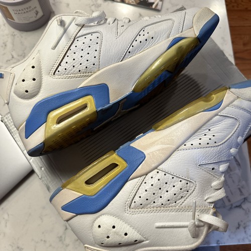 Size 9.5 - Jordan 6 Retro Low University Blue 2002 - Picture 9 of 9