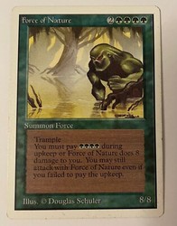 Force of Nature - Unlimited Edition - Magic: The Gathering