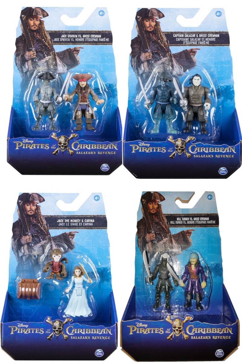 Jack Sparrow Fluch der Karibik Pirates of the Caribbean Figuren Spin  Master