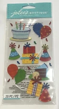 Jolee's Birthday Celebration Scrapbook Stickers