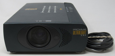 PROXIMA ULTRALIGHT LX2 3LCD PROJECTOR 1200 LUMENS, S-VIDEO VGA COMP. W/BAG