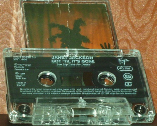 Janet Jackson Got 'Til It's Gone CASSETTE SINGLE Hip Hop RnB/Swing Joni Mitchel - Picture 5 of 6