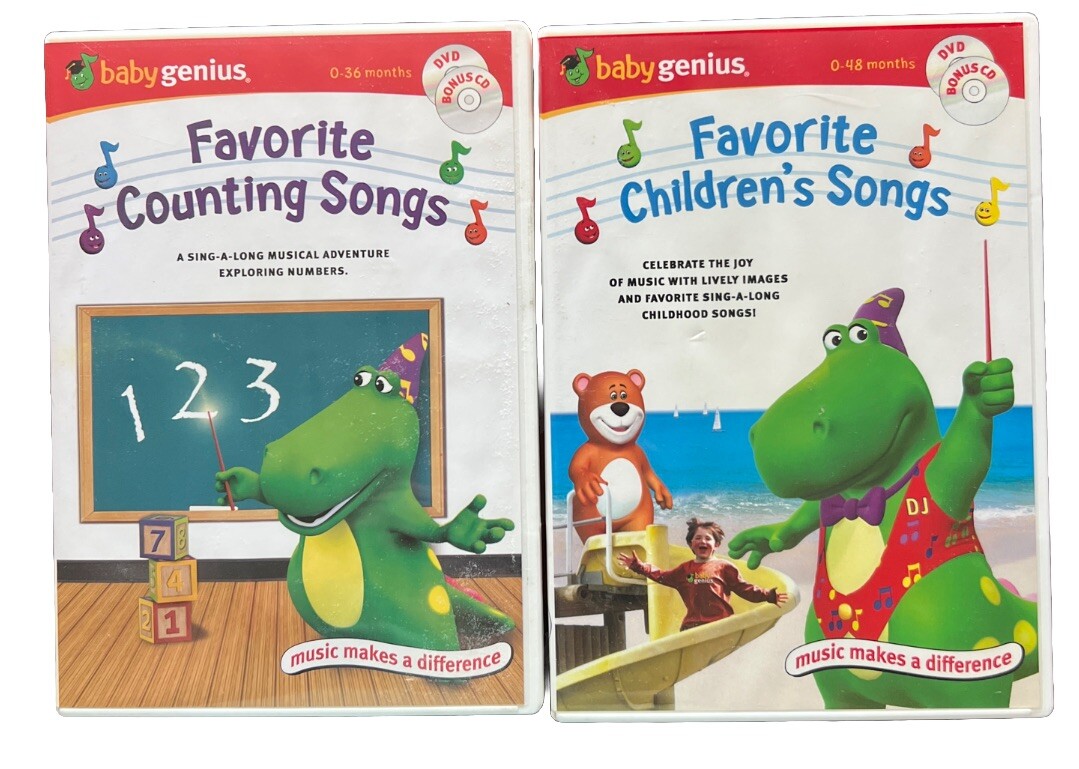 Baby Genius: Favorite Counting Songs & Children's Songs- VERY GOOD