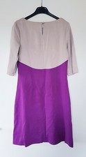 Kleid Damen 3/4 Arm von DOROTHY PERKINS Gr. 38 UK 10 Lila Grau Neu