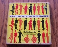 Blackhawk Film - Charlie Chaplin "HIS NEW JOB" RARE 8mm Movie 1915 Comedy 7" In