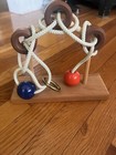 Mind Boggler Puzzle Wooden Wood Ring Puzzle Channel Craft USA Trick — photo 6