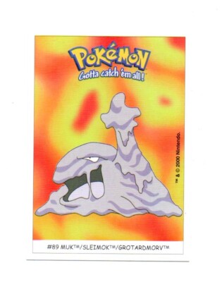 Stiker dunkin BOOMER # 89 Pokemon