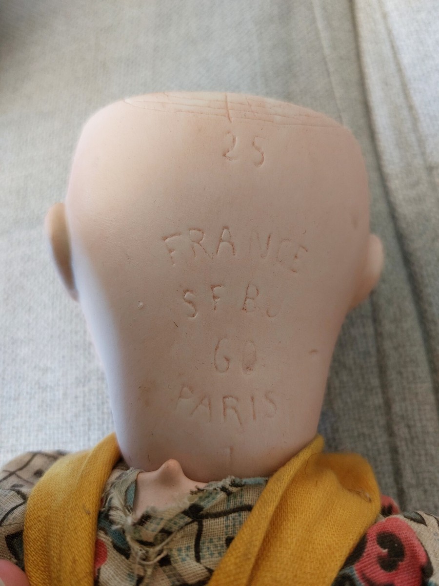 POUPÉE ANCIENNE FRANCE sfbj 301, paris, taille 12, 68 cm, marquage  snbj  EUR 300,00 - FR