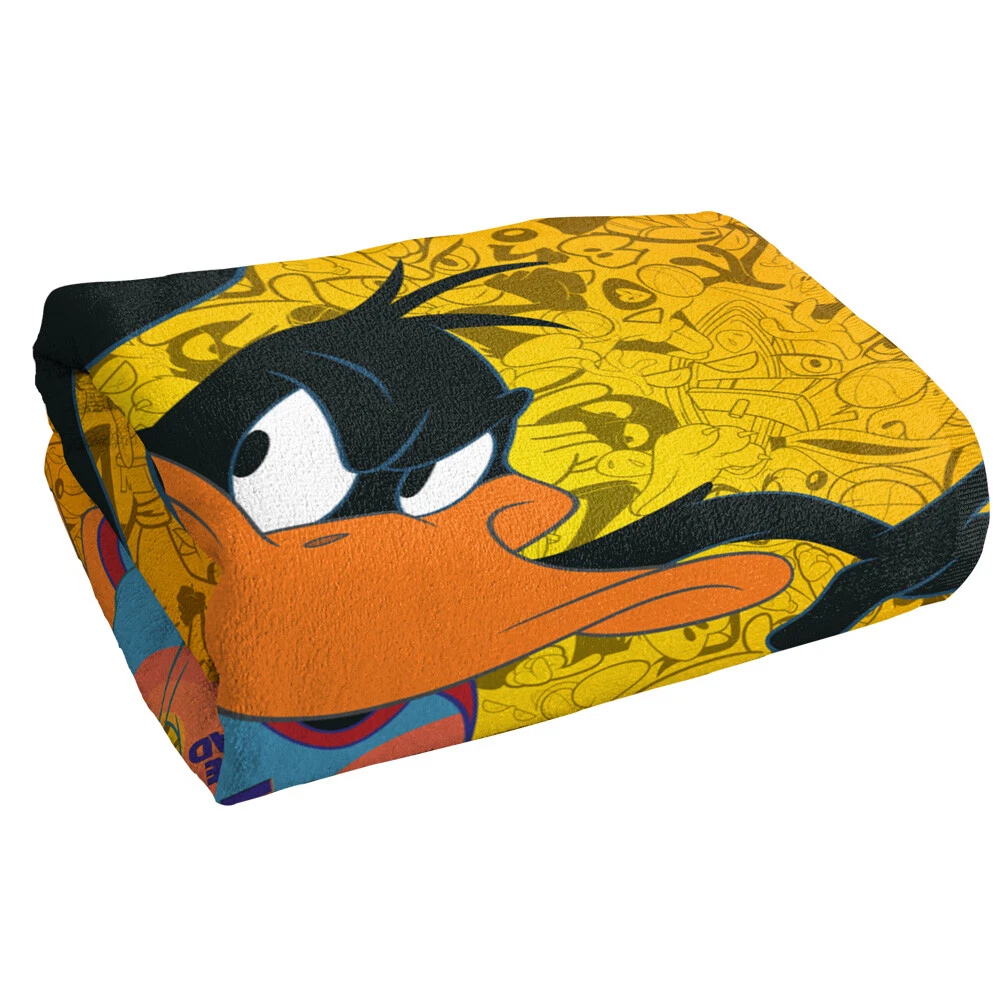 Space Jam: A New Legacy Daffy Jumping Officially Licensed Beach Towel 30"x60"