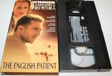 The English Patient VHS 1996 Ralph Fiennes, Juliette Binoche - We Combine Ship