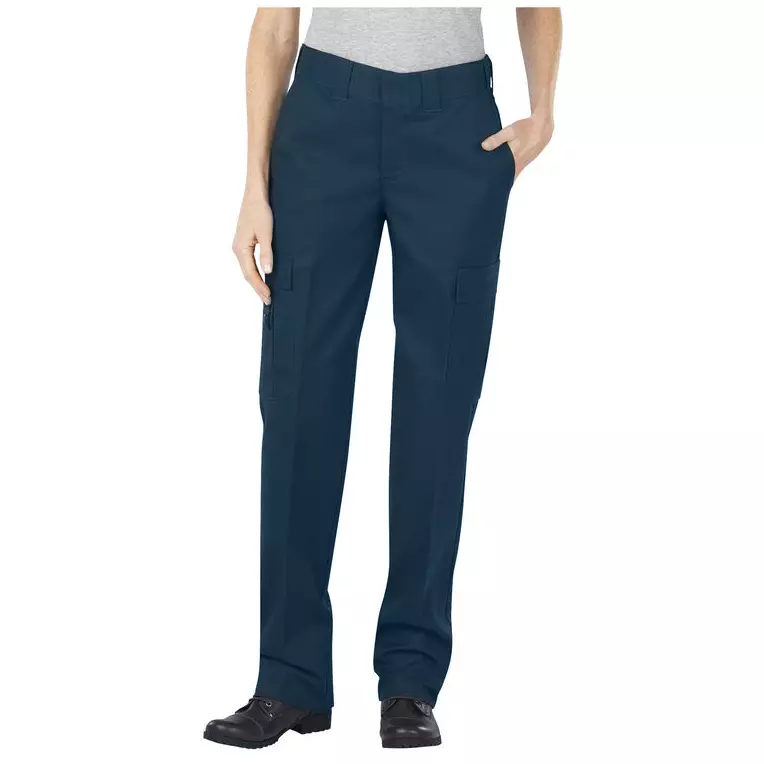 Новые женские рабочие брюки Dickies EMT/EMS темно-синие размер 8UU (32x36) - без кромки - Изображение 3 из 4