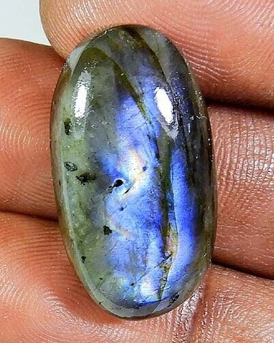 Cabochon ovale - Labradorite - Pièce unique - 202302_28