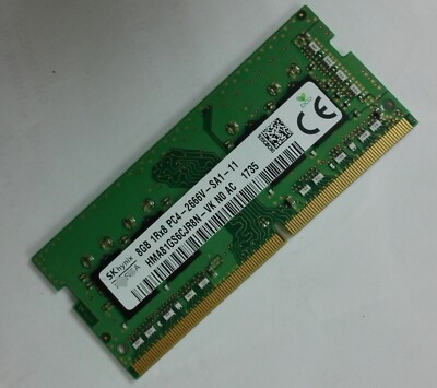 SK Hynix 8GB DDR4 2666 Laptop SO-DIMM RAM 1Rx8 PC4-21300 for DELL