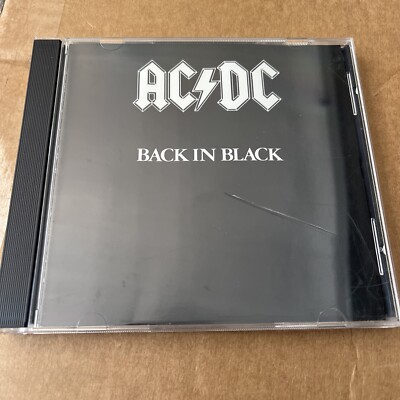 Back in Black by AC/DC (CD) | eBay