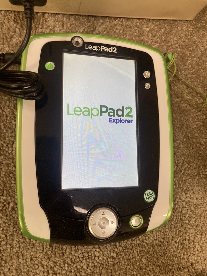 LeapPad 2 Console w/ 3 Games + AC adapter + LeapTop Touch, Sesame Street, READ - Image 3 of 4
