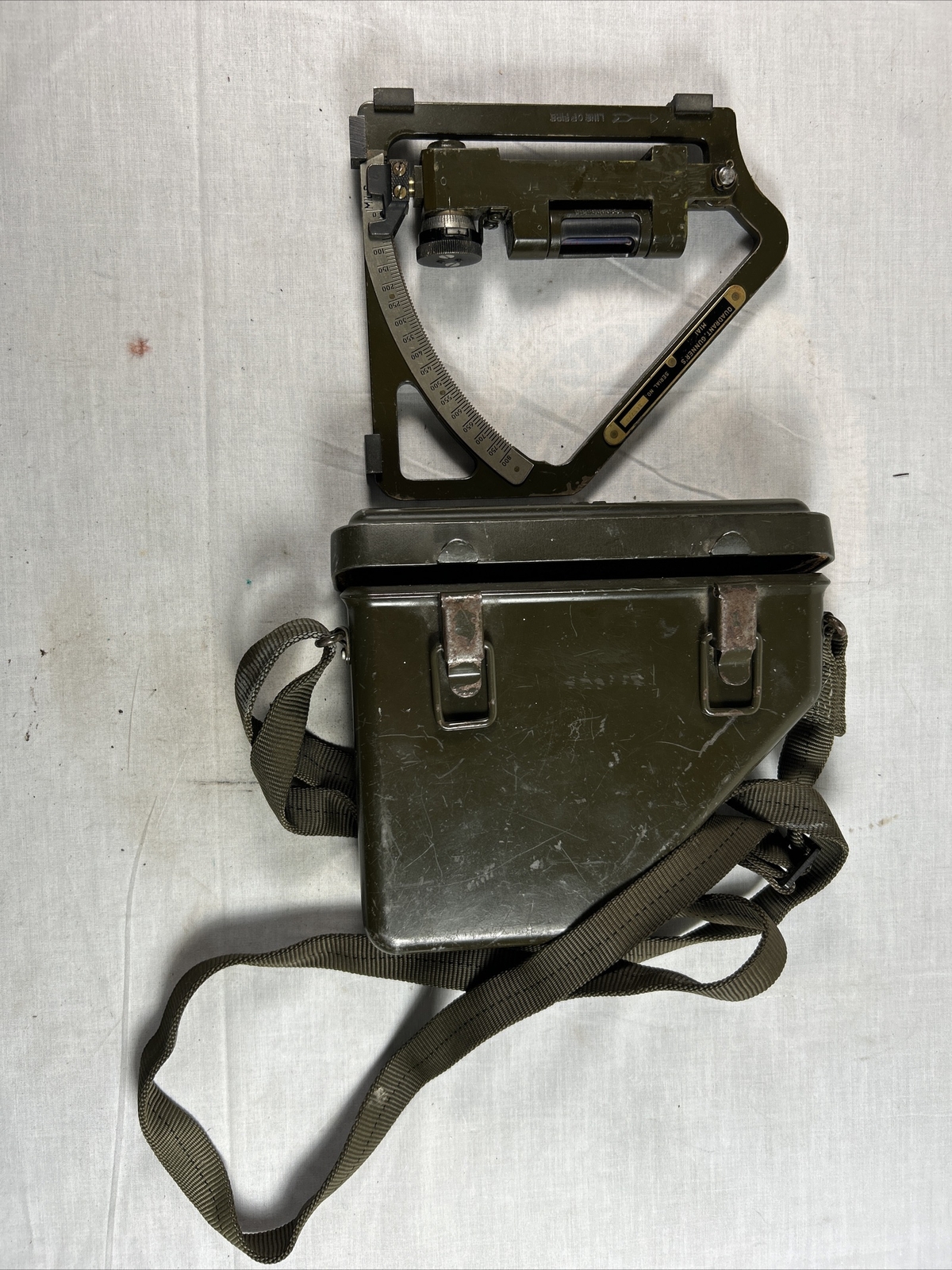WWII QUADRANT GUNNER'S M1A1 GUN SIGHT in Original M82 Carrying Case eBay