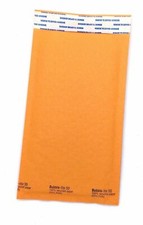 50 00 5"x10" Kraft Bubble Lined Mailer Envelopes Self Seal Free Shipping