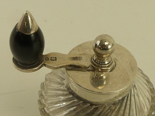 (ref288BP) Antique Christopher Dresser Style Solid Silver Grinder London 1898 - Picture 2 of 10