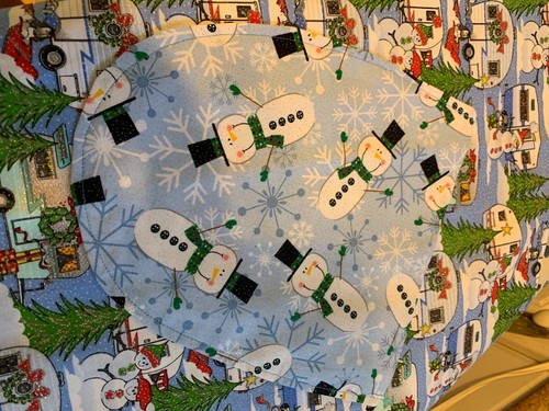 Handmade reversible crossbody apron - Picture 6 of 6