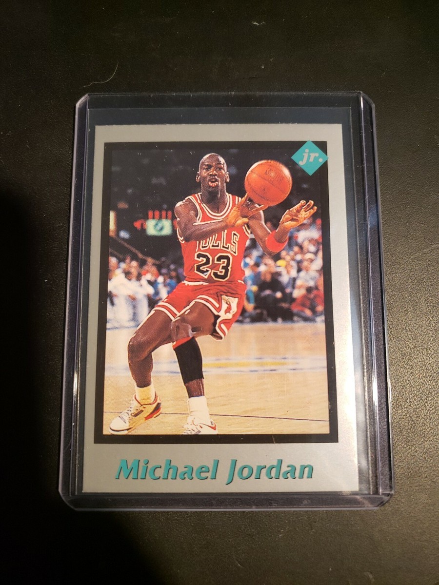 Michael Jordan フィギュア カード 1991 NBA 未開封 Rare vintage Michael Jordan CHICAGO BULLS 1991 Tuff Stuff Jr Card