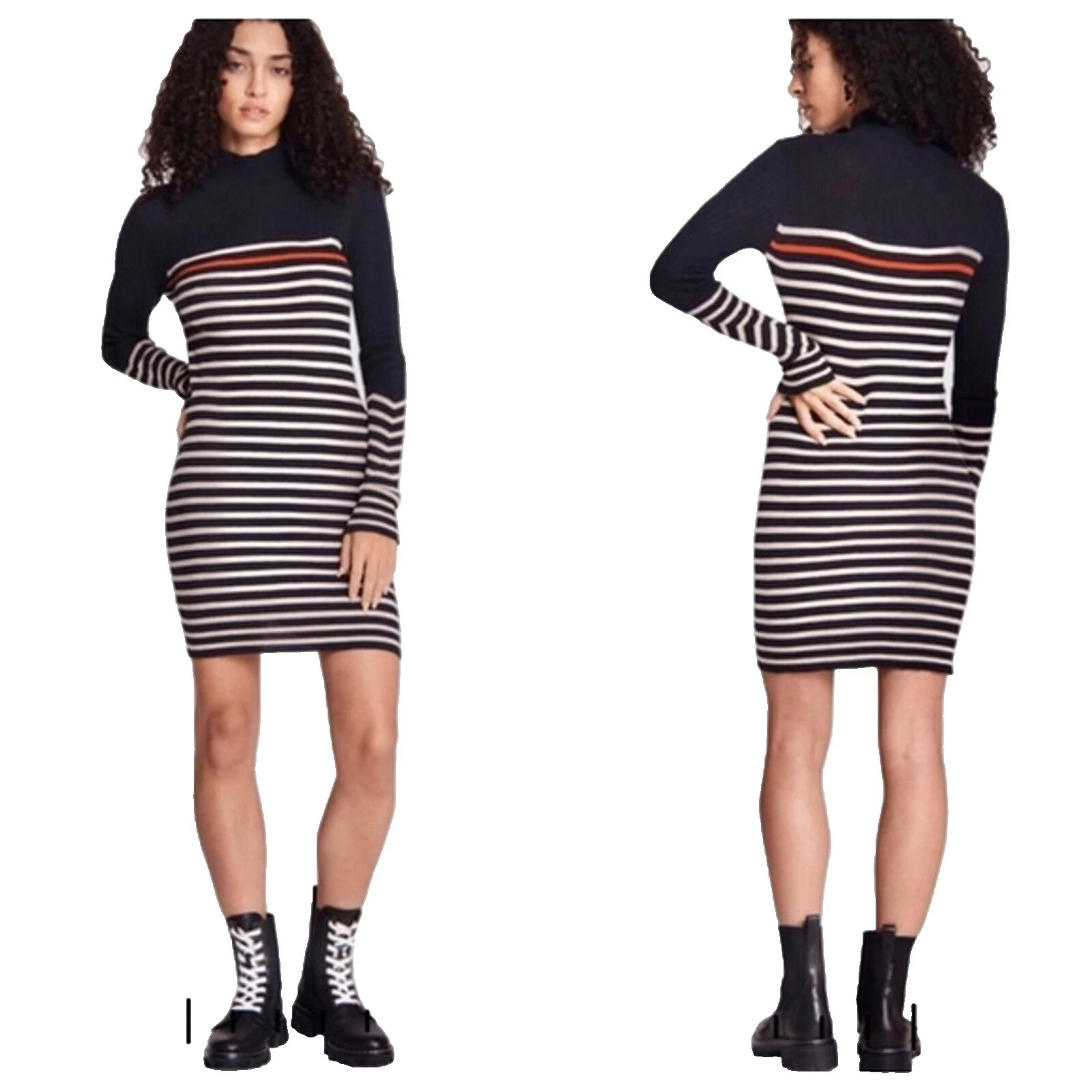 Vestidos Casual suéter de rayas