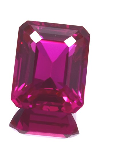 Certified And Beautiful 29.00 Ct Natural Pink Spinel Emerald Cut Certified Gems - Picture 6 of 9